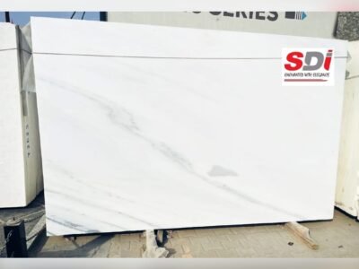 Lasa White Marble Slab